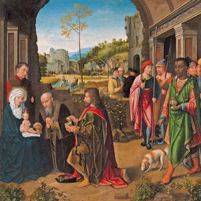 Personalised Christmas Cards - The Adoration of the Kings